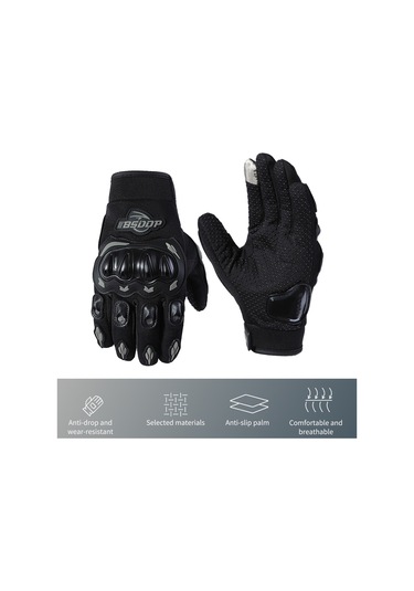 Ximistore9 Bsddp Motosiklet Eldiveni - Nefes Alabilir, Darbeye Dayanıklı, Kaymayı Önleyici, Tüm Mevsimler İçin Yeşil, Xl