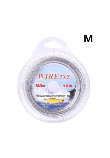Ftk 10m 7 Telli Örgülü Tel Olta, 10lb-60lb 15lbs
