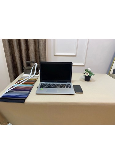 Nivemeshome Keten Trend Masa Örtüsü Bej Apm Çok Renkli