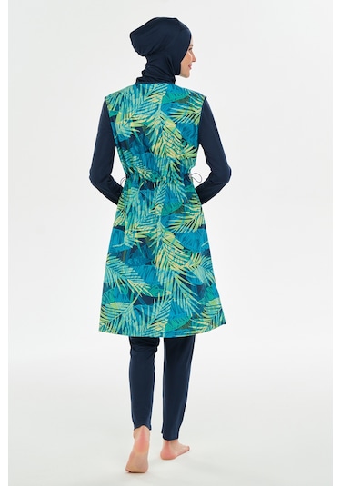 Tam Kapalı Tesettür Mayo 3309 Koyu Lacivert Koyu Lacivert