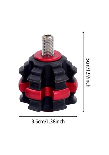 Pazly Suntek Yay Stabilizatörü Kolay Kurulum Okçuluk Şok Emici Kırmızı