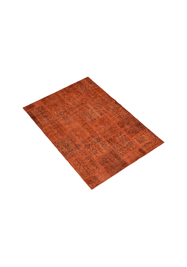 Patchwork El Dokuma Anadolu Halısı – Spring (424935546) Kiremit