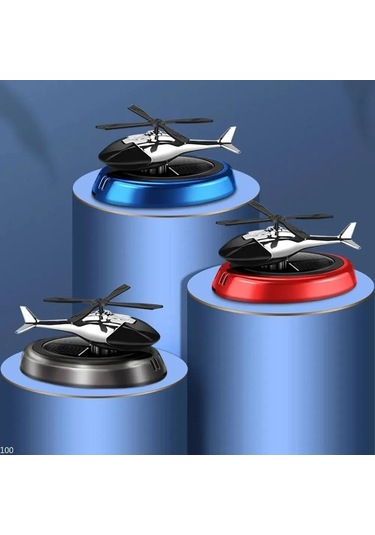 Neevoyu Güneş Enerjili Otomobil Uçak Aromaterapi: Hızlı Dönüş, Hava Temizleme, Sessiz Motor, Mavi + 1 Koku Dilimi + 1 Parfüm Sıvısı