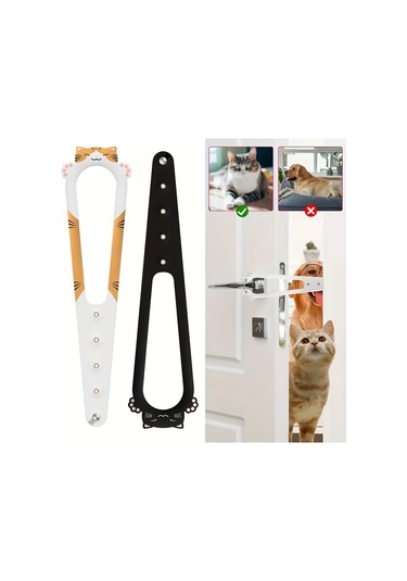 Köpek Önleme İçin Abs Kedi Kapısı Mandalı