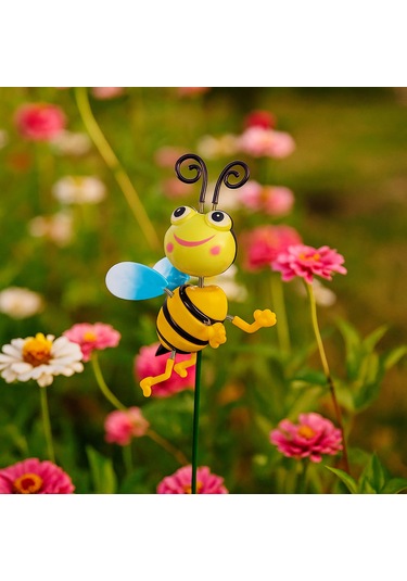 Garden With Ware Dekoratif Sevimli Arı - 6 Cm X 13 Cm