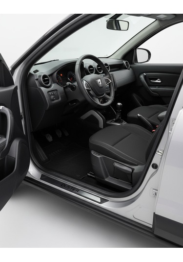 Dacia Duster 2 Krom Kapı Eşik Koruması Sport 2018 Üzeri 4 Parça