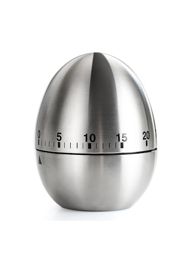 Ezere Mekanik Arama Pişirme Mutfak Zamanlayıcı Alarmı 60 Dakika Paslanmaz Çelik