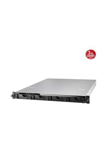 Asustor AS6504RS Intel C3538 4 Disk Yuvası 80 TB NAS Depolama Ünitesi