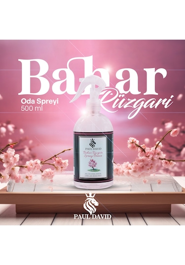 Paul David Bahar Rüzgarı Oda Kumaş Spreyi 500 ML