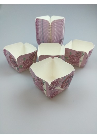 Kek Kapsülü Kare 20'li