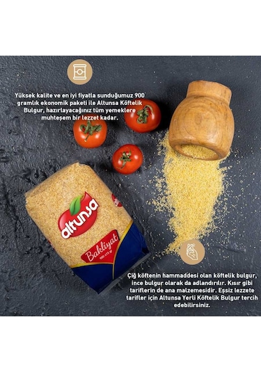 Altunsa Köftelik Bulgur Yerli 900 G