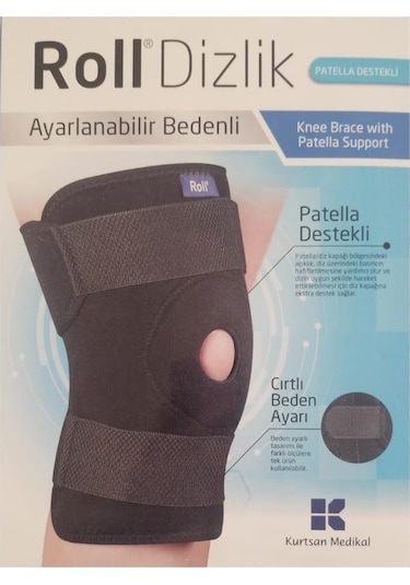 Roll Patella Destekli Dizlik