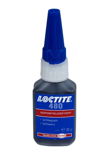 Loctite 480 Kauçuk Takviyeli Hızlı Yapıştırıcı 20Gr