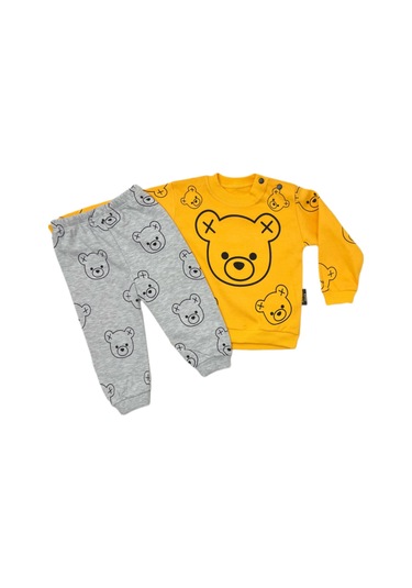 Serpme Ayı Kafalı İkili Takım HARDAL