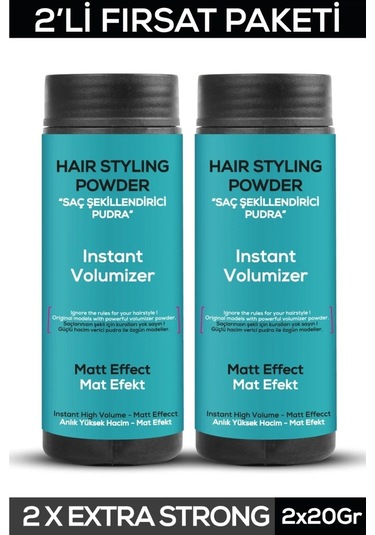 Fontenay Saç Şekillendirici Pudra Toz Wax Mat Effect X2 + Şekil Tarak'ı +saç Spreyi 400ml 4'lü Set