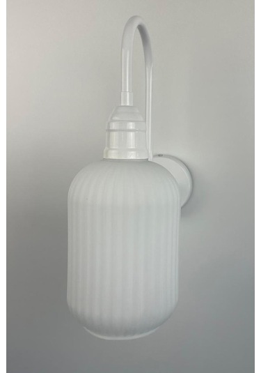 Tazro Beyaz Metal Aplik Mutfak İç Mekan Salon Cafe Ofis Pastane Modern Dekoratif Aplikleri Beyaz