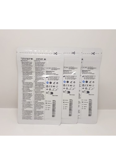 Tens Elektrod Pedi 5x5 Cm Kablolu 4lü Paket 3 Adet