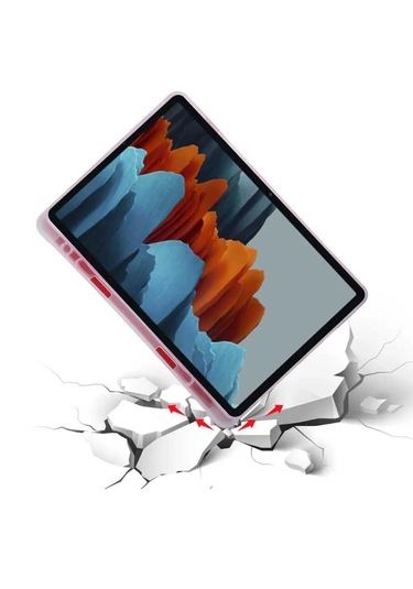 İvoomi Galaxy Uyumlu Tab S7 Fe S8 Plus 12.4 Standlı Kalem Bölmeli Kılıf