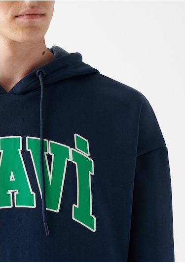 Mavi - Mavi Logo Baskılı Lacivert Sweatshirt 067149-29743 Lacivert (555249386) Lacivert