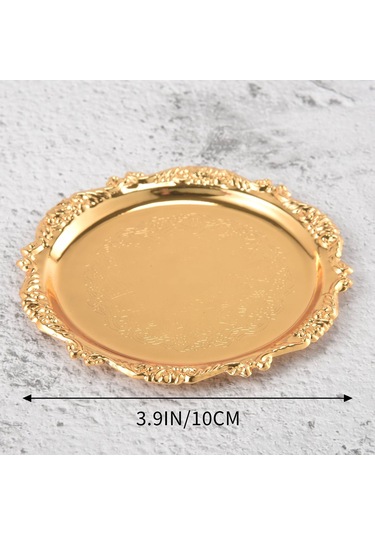 Xurunkeji Seri 6 Parça Roller Coaster Yaratıcı İçecek Coaster Dekoratif Çerçeve Kaymaz Metal Coaster Masaüstü Ekranı Direk Çerçeve, Mutfak, Sehpa Dekorasyonu Altın Altın