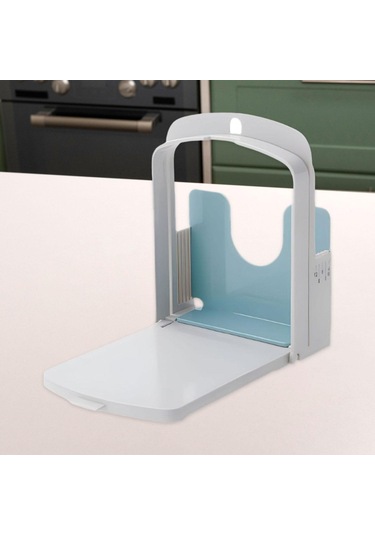 Homyl Ekmek Kesici Kesme Kılavuzu Sandviç Pişirme Aksesuarı Mavi