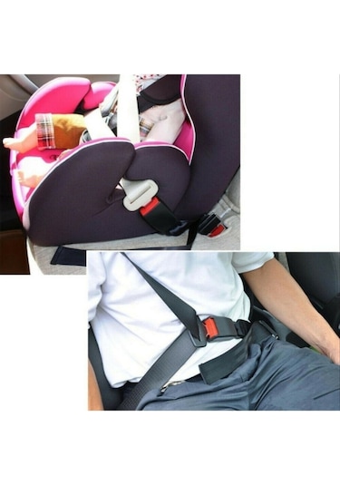Emniyet Kemer Uzatıcı Turuncu Renk Kayış Çocuk Koltuğu Hamile Ve Şişmanlara Uygundur 1 Adet
