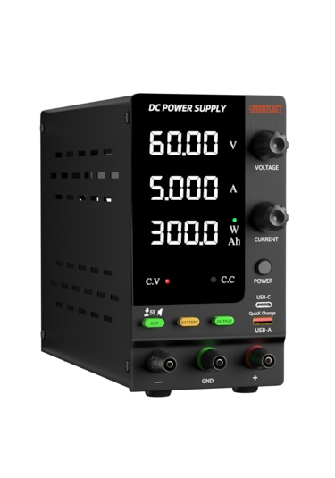 0-60v/5a Ayarlı Dc Güç Kaynağı Voltaj Regülatörü Şarj Fonksiyonlu