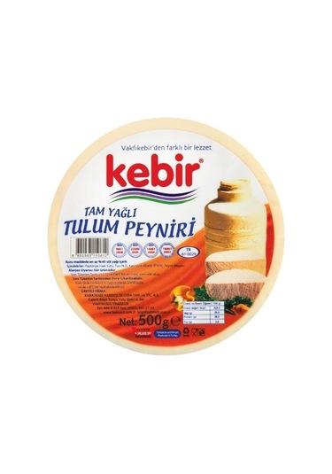 Kebir Tam Yağlı Tulum Peyniri 500 G