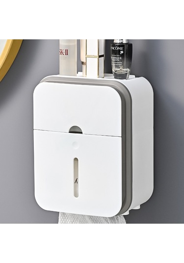 Yunboo Banyo İçin Su Geçirmez Duvar Tipi, Delme Yok Kurulum, Dayanıklı Kağıt Havlu Kutusu - Yeşil 2 Adet Diğer