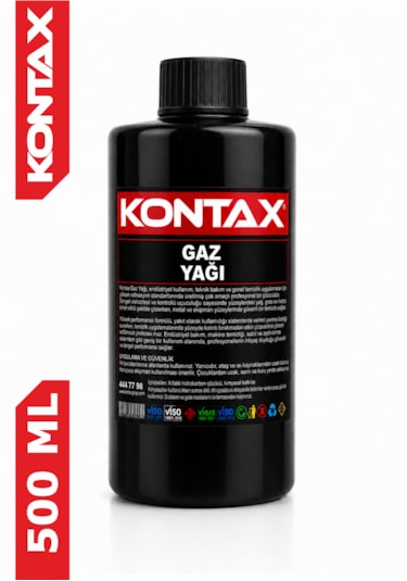 Kontax Gaz Lambası Yağı 500 Ml Şeffaf