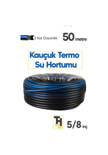 5/8 Termo Hortum Dayanıklı, Esnek, Uzun Ömürlü 50 Metre
