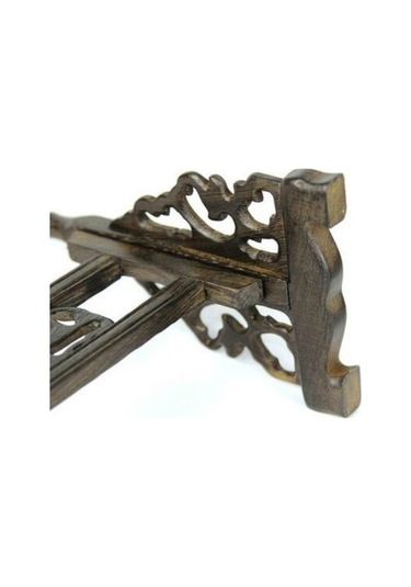 Willowhaven Ahşap Çin Fırça Kalem Asılı Musluk Tutucu 6 Asılı 12-pin Kaligrafi Standart Çok Renkli