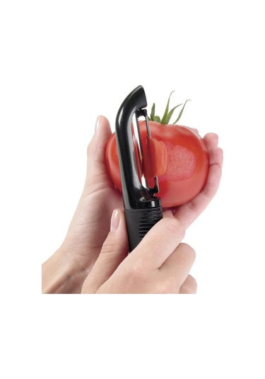 Silikon Saplı Patates Soyucu Siyah Diğer