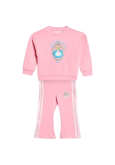 Adidas Bebek Pembe Eşofman Crew Set Ke0479 Pembe