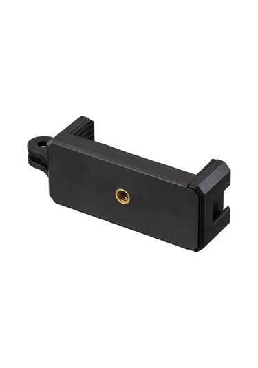 Gplus Gp145 Aksiyon Kamera Cep Telefonu Yatay Dikey Uyumlu Düşmez Yaylı Ayarlanabilir Telefon Tutucu Siyah