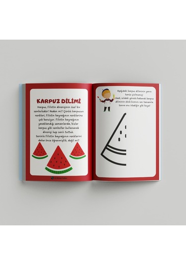 Çocuklar İçin Kudüs- Filistin Ajandam Çok Renkli