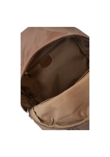 Cambirdge Polo Club Fermuarlı Yan Cepli Kadın Sırt Çantası Mb19 VİZON