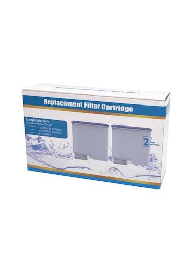 Wezone Philips Kahve Makinesi Filtresi Ca6903, Ep220 Serisi İçin Uyumlu Kahve Filtre Elemanı, 2 Adet, Koyu Mavi Kutularda Paketlenmiştir Mavi