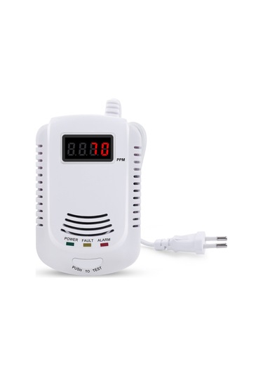 Anjiexun Gaz Kaçak Dedektörü Analizörü Karbon Monoksit Sensörü, Ab Fişi