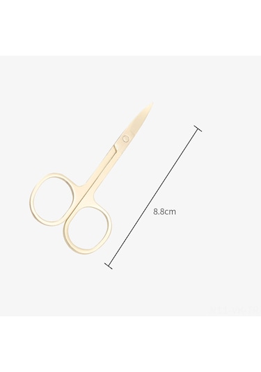 Vkemall Kaş Makası - Paslanmaz Çelik Yüz Tüyü Alma Ve Makyaj Aleti
