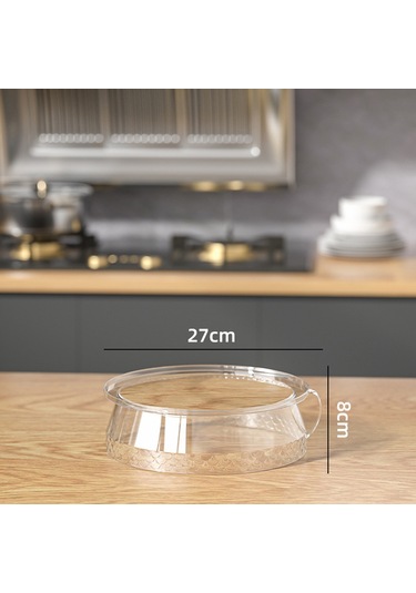 Fosenze Çok Katmanlı Şeffaf Yemek Koruyucu, Toz Ve Böcek Önleyici Mutfak Aksesuarı Şeffaf