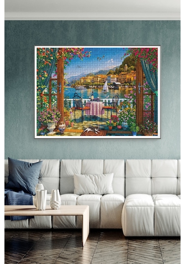 Anatolian 4000 Parçalık Puzzle - Como Gölü Keyfi 5203