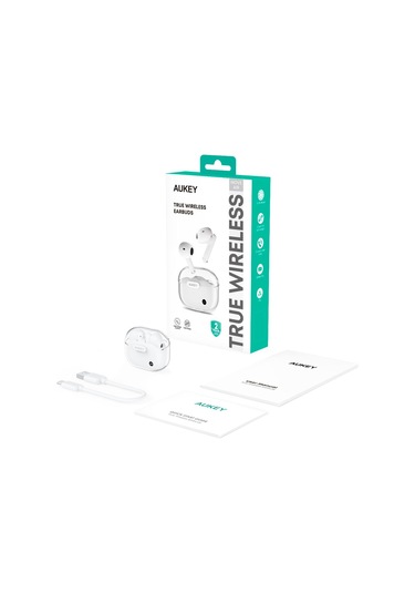 Aukey EP-M2-WH 13mm Sürücülü Bluetooth 5.3 Ipx4 Kablosuz Kulaklık
