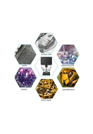 Andonstar AD206 3D Effect 7inç Ekranlı 1080P Dijital Mikroskop