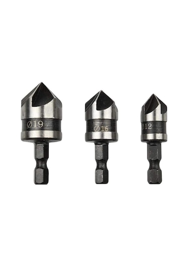 Sgs Havşa Matkap Ucu Seti 12mm-16mm-19mm