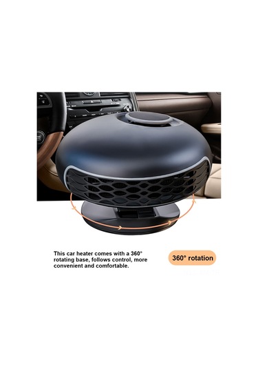 Ximistore9 12v/24v Araç Isıtıcı - Yaz Kış Kullanım, Hızlı Isınma Ve 360 Dönebilir Tasarım