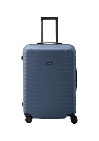 Titan Overseas 4 Wheel M+ Orta Boy Valiz Lacivert