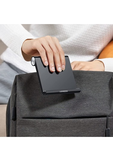 Cbtx Ugreen 50748 İpad Pro 11 İle Uyumlu Telefon Tutucu İpad Mini 6 Air İphone 13 Pro Max Galaxy S21 - Siyah