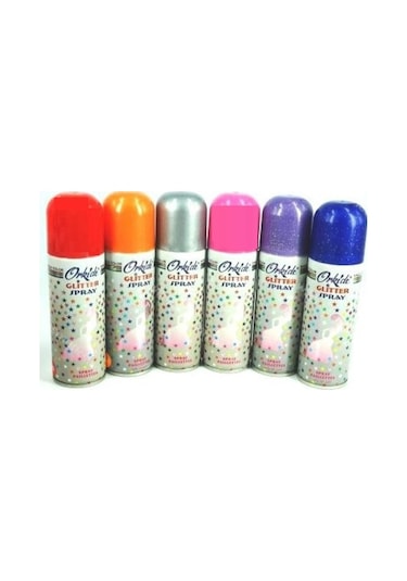 Orkide Glitter Gümüş Simli Saç Spreyi 90 ML