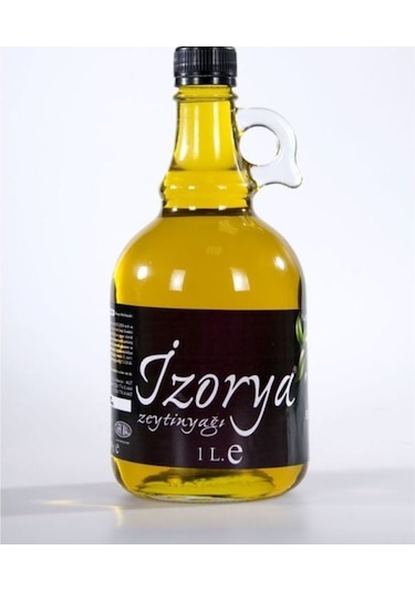 İzorya Erken Hasat Zeytinyağı Soğuk Sıkma Cam 1 L